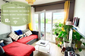 Appartement cosy - balcon - parking gratuit - 10min centre ville